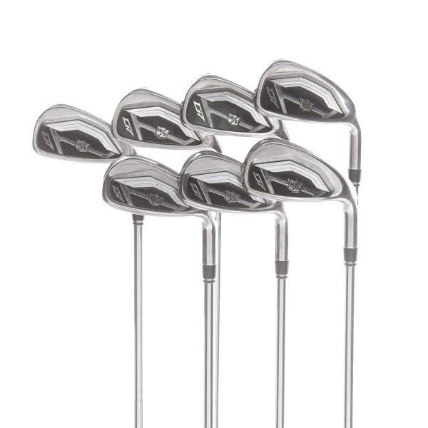 Wilson Staff D7 Steel Mens Right Hand Irons 5-GW Regular - KBS Tour 80 Online Sale