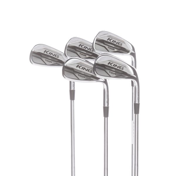 Cobra King Tour MIM Steel Mens Right Hand Irons 6-PW Stiff - KBS $-Taper 120 Online now