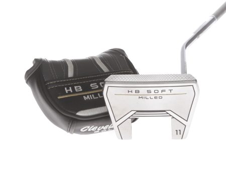 Cleveland HB Soft Milled 11 Mens Right Hand Putter 34.5  Mallet - Golf Pride Reverse Taper Online Sale