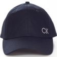 Calvin Klein Cotton Twill Caps - Navy For Sale