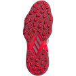 adidas CODECHAOS  25 Spikeless Waterproof Shoes - White Grey Five Lucid Red Fashion