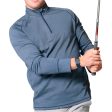 Mizuno Melange 1 4 Zip Pullover - Navy Fashion