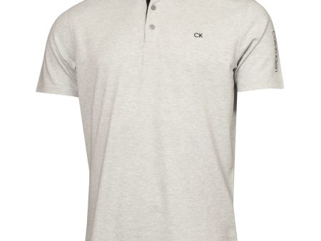 Calvin Klein Uni Polo Shirt - Silver Online Sale