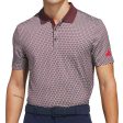 adidas Beyond the Course Textured Polo Shirt - Aurora Ruby For Discount