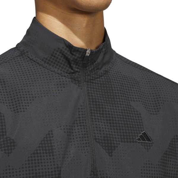 adidas Go-To Dwr Short Sleeve 1 2 Zip Pullover - Black Online now