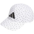 adidas Tour Print Snapback Cap - White For Discount