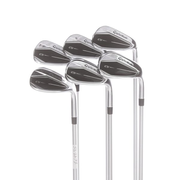 TaylorMade Qi Steel Ladies Right Hand Irons 6-SW Stiff - Fujikura Speeder NX 40 For Sale