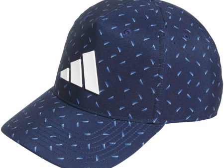 adidas Tour Print Snapback Cap - Collegiate Navy Online Sale