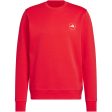 adidas Core Crewneck Sweater - Pure Ruby Hot on Sale