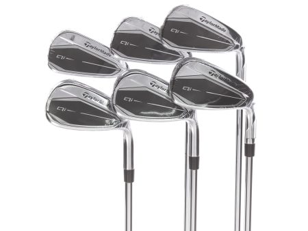 TaylorMade Qi Steel Mens Right Hand Irons 5-PW  Regular - KBS MAX MT 85 Cheap