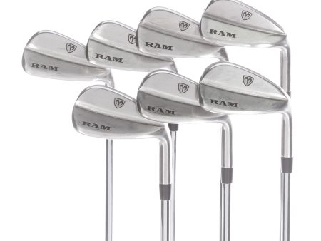 RAM FX77 Steel Mens Right Hand Irons 4-PW Regular - KBS Tour 90 Discount