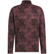 adidas Go-To Printed 1 4 Zip Pullover - Aurora Ruby Sale