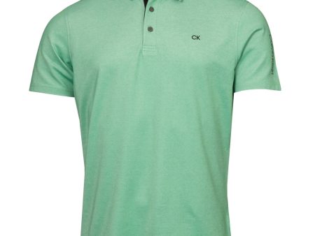 Calvin Klein Uni Polo Shirt - Green Sale