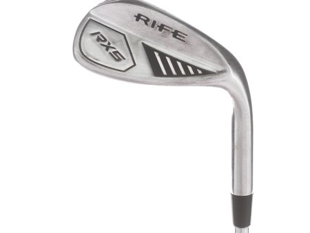 Rife RX5 Steel Mens Right Hand Sand Wedge 56* Wedge - Rife Hot on Sale