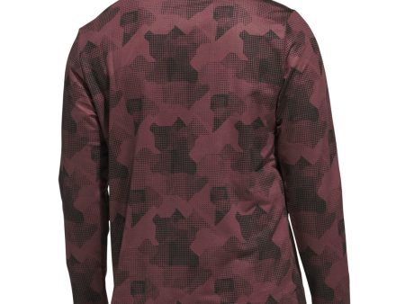 adidas Go-To Printed 1 4 Zip Pullover - Aurora Ruby Sale