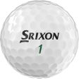 Srixon Soft Feel Golf Balls - White - Festive Double Dozen Supply