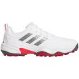 adidas CODECHAOS  25 Spikeless Waterproof Shoes - White Grey Five Lucid Red Fashion