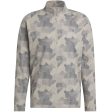 adidas Go-To Printed 1 4 Zip Pullover - Putty Beige Fashion