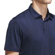 adidas Ultimate365 Micro Texture Polo Shirt - Collegiate Navy For Cheap