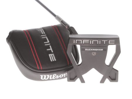 Wilson Infinite Bckingham Mens Left Hand Putter 34  Mallet - Wilson Infinite For Cheap