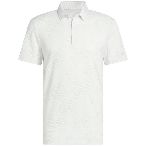 adidas Ultimate365 Micro Texture Polo Shirt - White Online