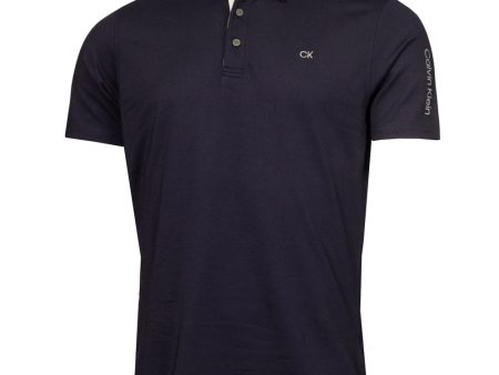 Calvin Klein Uni Polo Shirt - Navy For Sale