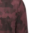 adidas Go-To Printed 1 4 Zip Pullover - Aurora Ruby Sale