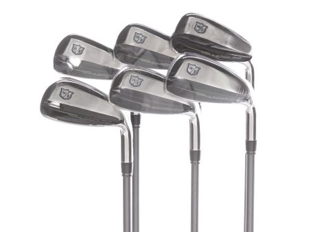 Wilson Launch Pad Graphite Mens Right Hand Irons 5-PW Senior - Projec X Evenflow 5.0 55g Cheap