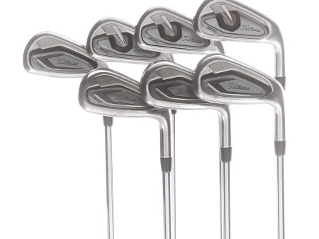 Titleist T300 Steel Mens Right Hand Irons 5-GW+SW Regular - True Temper AMT Red R300 Fashion