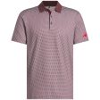 adidas Beyond the Course Textured Polo Shirt - Aurora Ruby For Discount