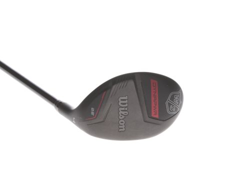 Wilson Dynapower Graphite Mens Right Hand 4 Hybrid 22* Regular - Hzrdus Smoke RDX 5.5 70g HY Sale