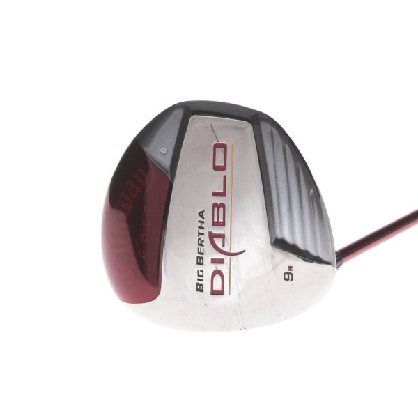 Callaway Big Bertha Diablo Graphite Mens Left Hand Driver 9* Stiff - Aldila DVS 65G Online Hot Sale