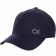 Calvin Klein Cotton Twill Caps - Navy For Sale