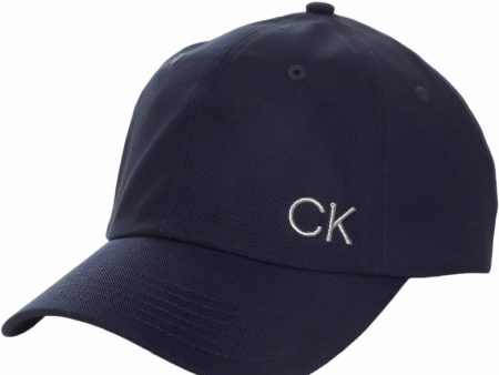 Calvin Klein Cotton Twill Caps - Navy For Sale