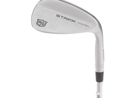 Wilson Staff Staff Model Steel Mens Right Hand Gap Wedge 50* 8 Bounce Stiff - Dynamic Gold 120 S300 For Cheap