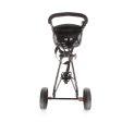 Eze Glide Cruiser 3-Wheel Push Pull Trolley - Black Red For Sale