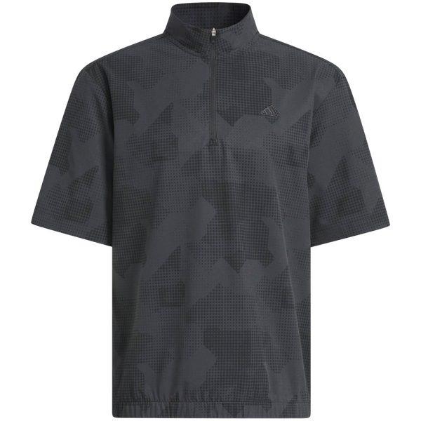 adidas Go-To Dwr Short Sleeve 1 2 Zip Pullover - Black Online now