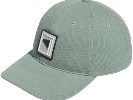 adidas Beyond The Course GFX Waterproof Cap - Silver Green on Sale