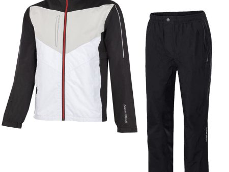 Galvin Green Armstrong Andy Waterproof Suit - Black White Red - Black Online Sale