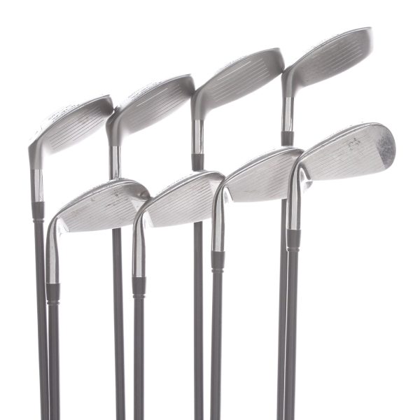 Adams IDEA A70S Max Graphite Mens Right Hand Irons 3-PW Regular - Grafalloy ProLaunch For Sale