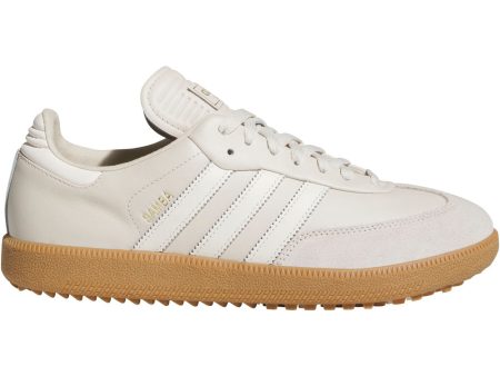 adidas Samba Golf Spikeless Waterproof Shoes - Alumina Off White Gum 4 Fashion