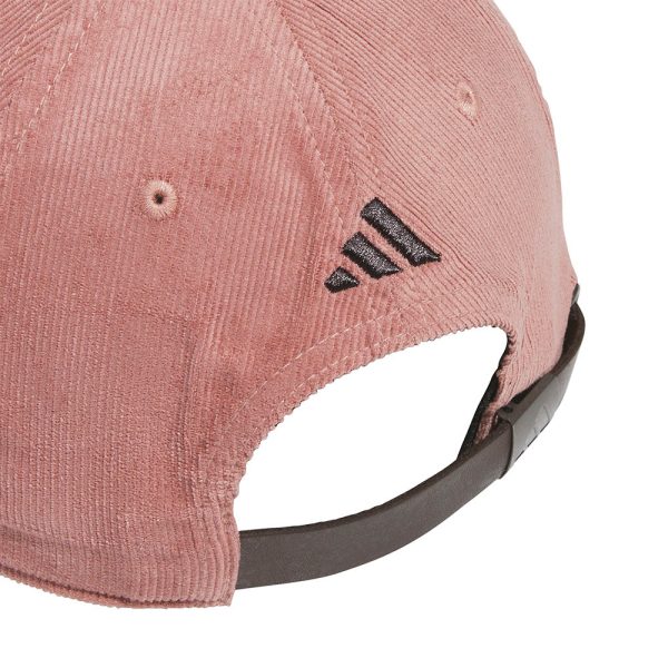 adidas Pin Whale Cord Cap - Warm Clay Fashion