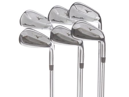 Mizuno Pro 225 Steel Mens Right Hand Irons 5-PW Stiff - Nippon N.S Pro Modus3 Tour 120 For Discount