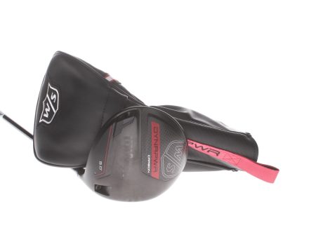 Wilson Dynapower Carbon Graphite Mens Right Hand Driver 9* Stiff - Hzrdus Smoke RDX 60G Supply