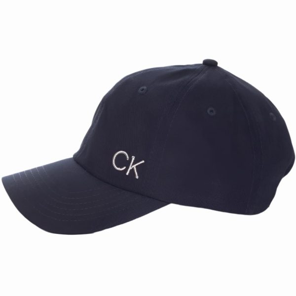 Calvin Klein Cotton Twill Caps - Navy For Sale