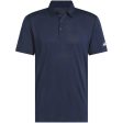 adidas Ultimate365 Micro Texture Polo Shirt - Collegiate Navy For Cheap