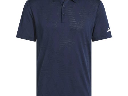 adidas Ultimate365 Micro Texture Polo Shirt - Collegiate Navy For Cheap