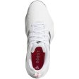 adidas CODECHAOS  25 Spikeless Waterproof Shoes - White Grey Five Lucid Red Fashion