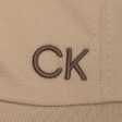 Calvin Klein Cotton Twill Caps - Sand on Sale