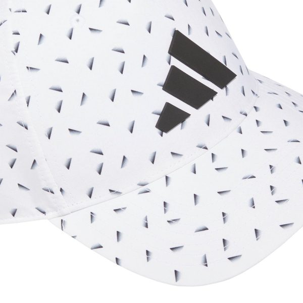 adidas Tour Print Snapback Cap - White For Discount